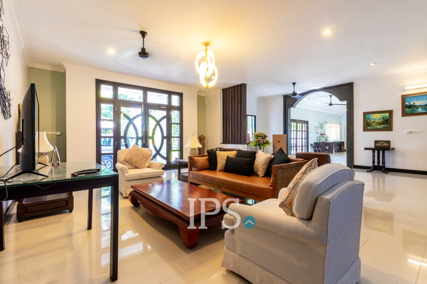 5 Bedroom Villa For Rent - Svay Dangkum, Siem Reap