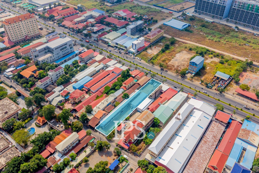 1,600 Sqm Commercial Land For Rent - Chroy Changvar, Phnom Penh