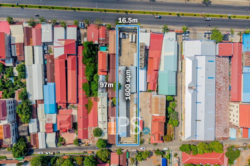 1,600 Sqm Commercial Land For Rent - Chroy Changvar, Phnom Penh