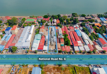 1,600 Sqm Commercial Land For Rent - Chroy Changvar, Phnom Penh thumbnail