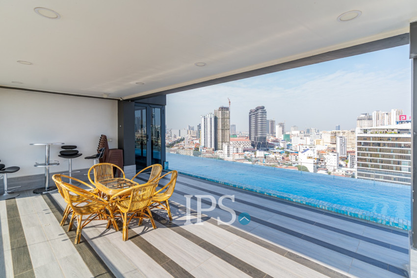 2 Bedroom Serviced Apartment For Rent - Olympic, Phnom Penh