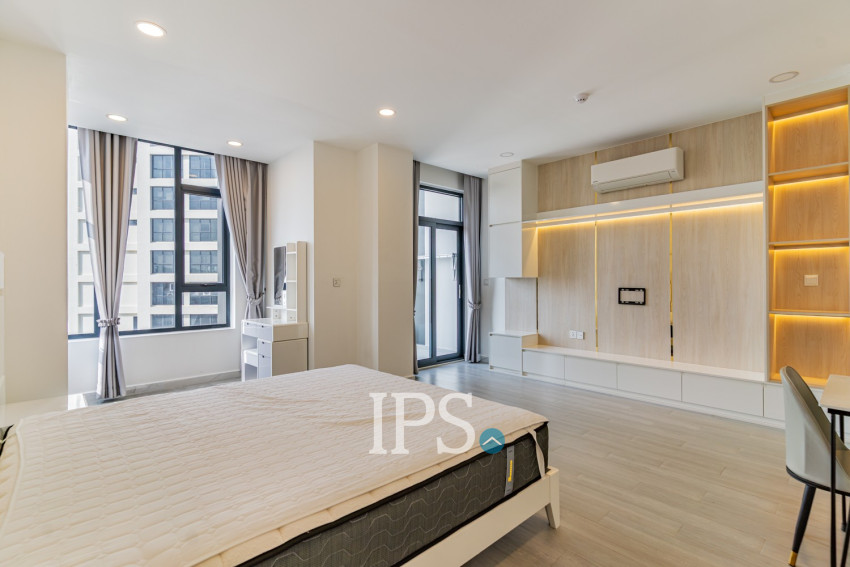 45 Sqm Studio Apartment For Rent - Olympic, Phnom Penh