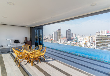 1 Bedroom Serviced Apartment For Rent - Olympic, Phnom Penh thumbnail