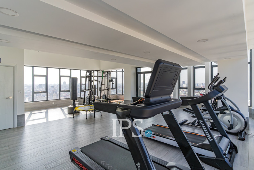 1 Bedroom Serviced Apartment For Rent - Olympic, Phnom Penh