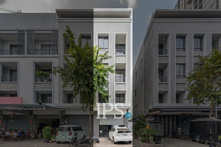 5 Bedroom Shophouse For Sale - Chip Mong Park Land, Sen Sok, Phnom Penh