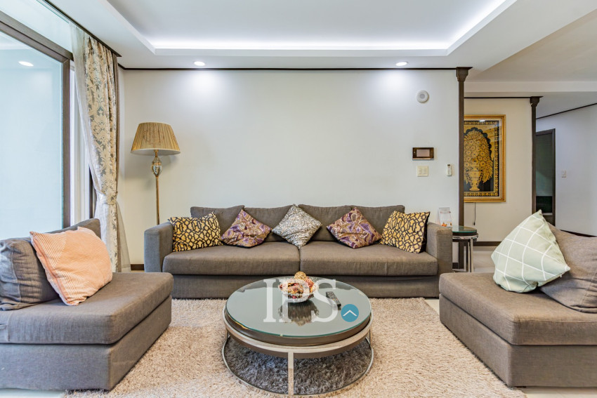 21st Floor 3 Bedroom Condo For Sale - DeCastle Royal, BKK1, Phnom Penh