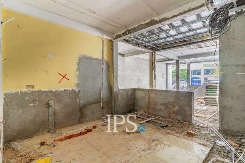 94 Sqm Retail Space For Rent - Boeung Kak 1, Phnom Penh