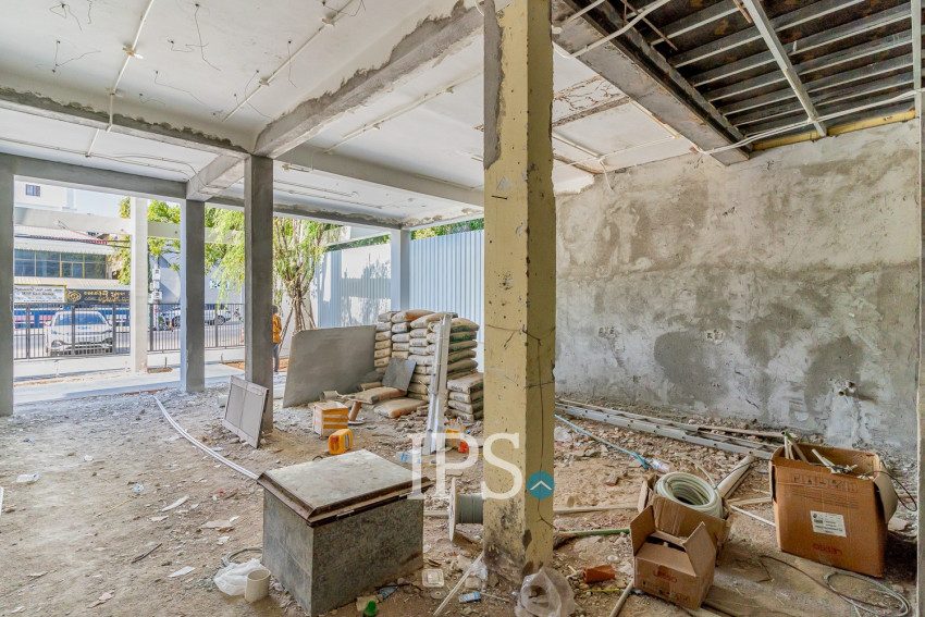 94 Sqm Retail Space For Rent - Boeung Kak 1, Phnom Penh