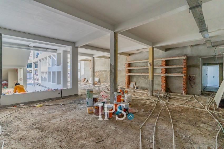 156 Sqm  Retail Space For Rent - Boeung Kak 1, Phnom Penh