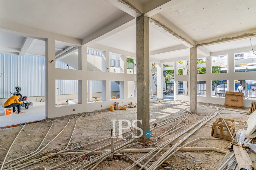 156 Sqm  Retail Space For Rent - Boeung Kak 1, Phnom Penh