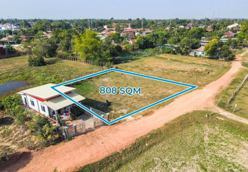 808 Sqm Land For Sale - Sambour, Siem Reap thumbnail