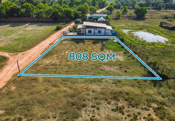 808 Sqm Land For Sale - Sambour, Siem Reap thumbnail