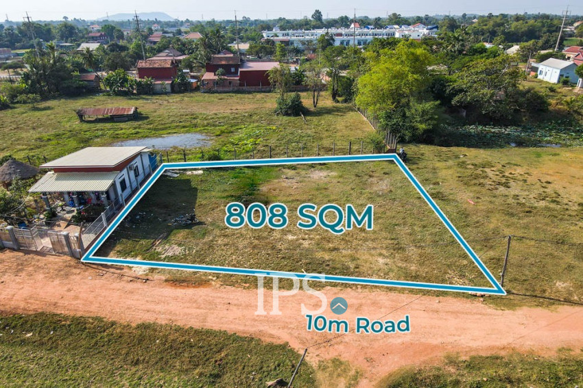 808 Sqm Land For Sale - Sambour, Siem Reap