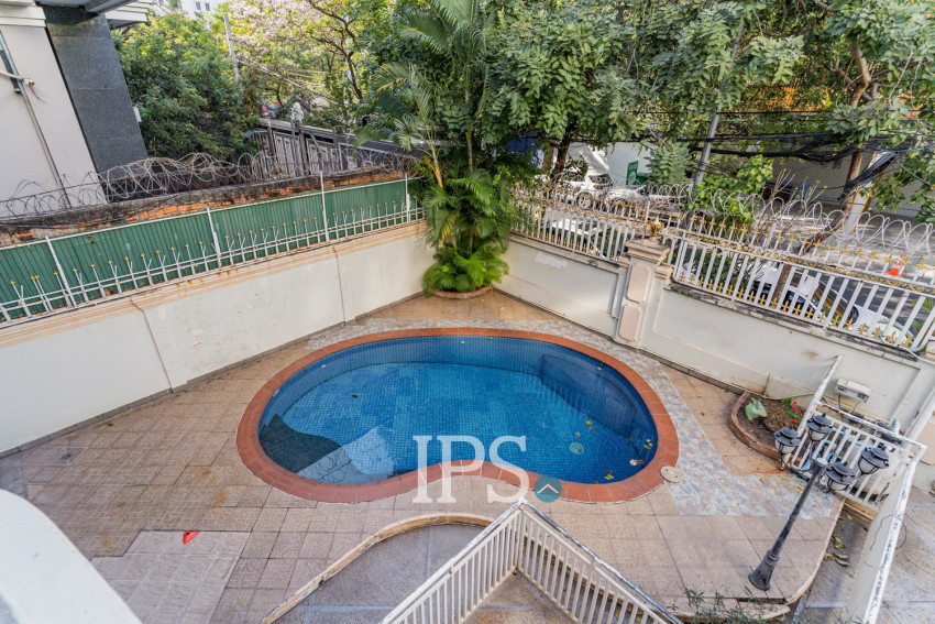 5 Bedroom Villa For Rent - BKK1, Phnom Penh