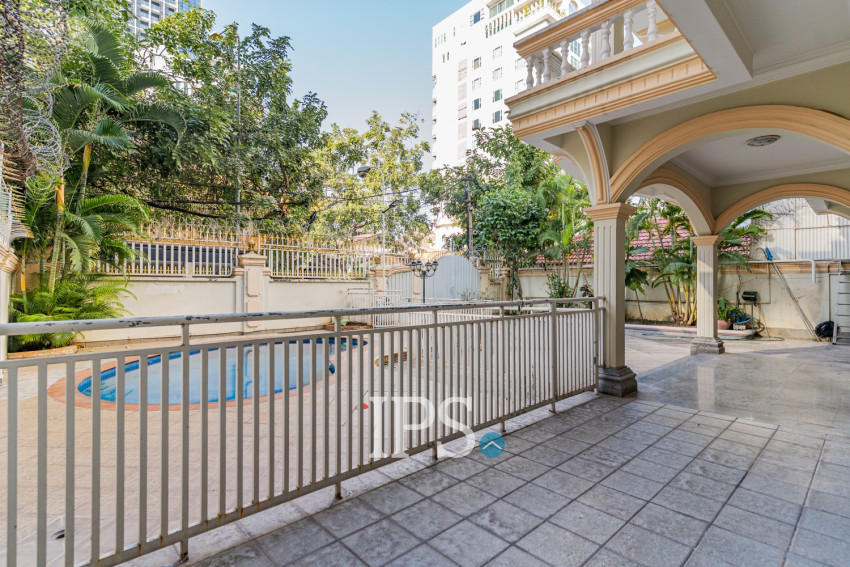 5 Bedroom Villa For Rent - BKK1, Phnom Penh