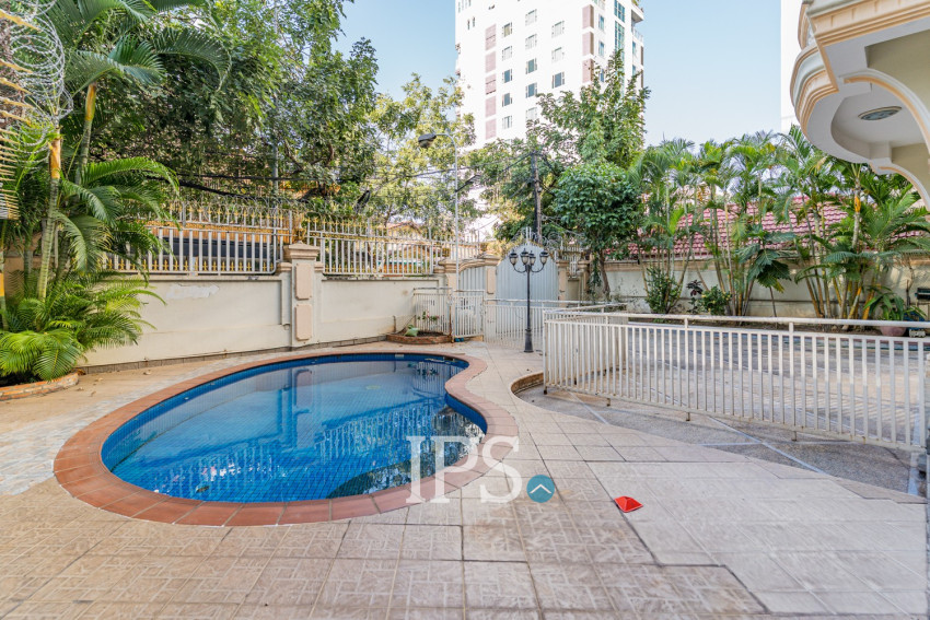 5 Bedroom Villa For Rent - BKK1, Phnom Penh