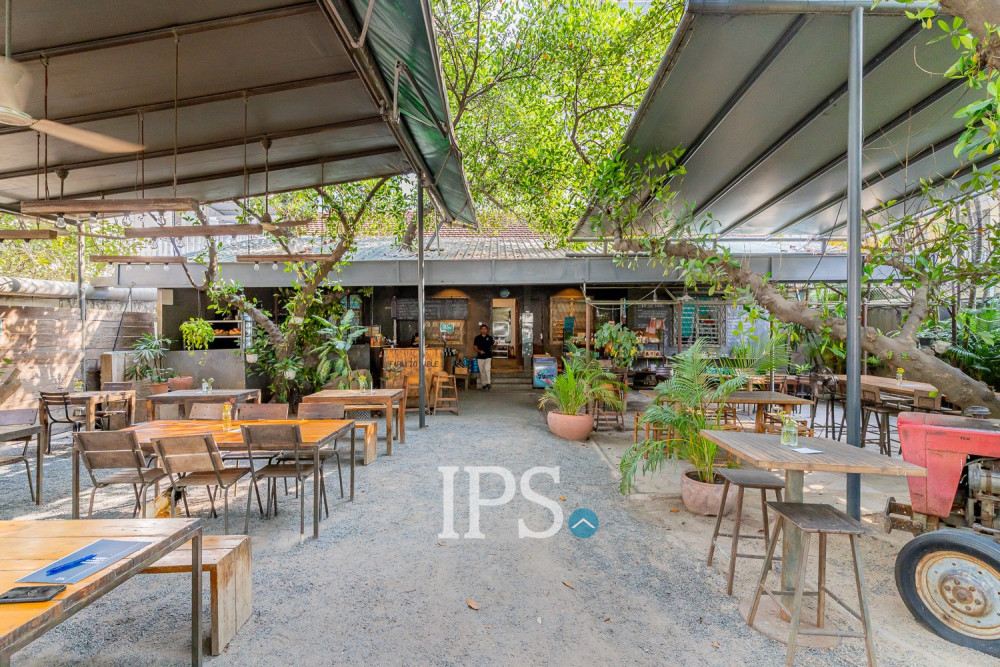 Business For Sale | Established Healthy Restaurant with Rare Garden Setting - BKK1, Phnom Penh Business For Sale | Established Healthy Restaurant with Rare Garden Setting - BKK1, Phnom Penh