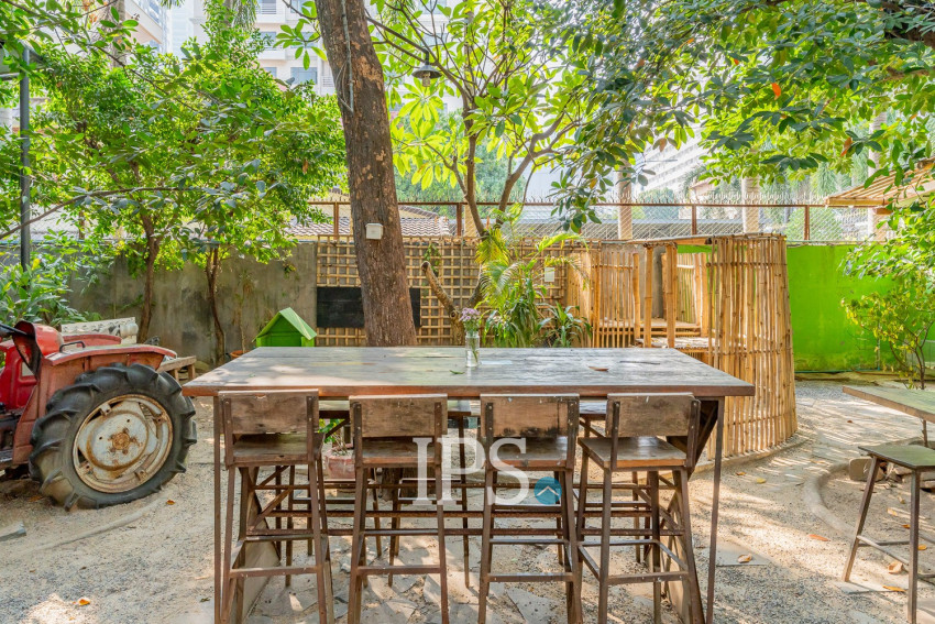 Business For Sale  Established Healthy Restaurant with Rare Garden Setting - BKK1, Phnom Penh