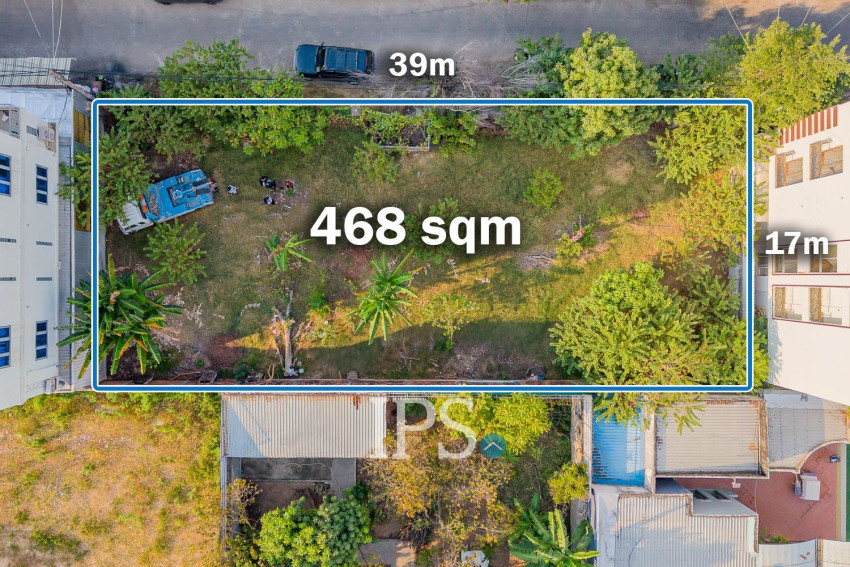 478 Sqm Commercial Land For Rent - Phnom Penh Thmey, Phnom Penh