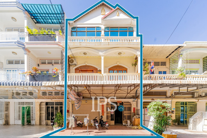 7 Bedroom Shophouse For Sale - Beoung Tumpun 1, Phnom Penh