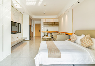 45 Sqm Studio Condo For Rent - Wealth Mansion, Chroy Changvar, Phnom Penh thumbnail