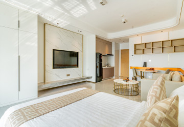 45 Sqm Studio Condo For Rent - Wealth Mansion, Chroy Changvar, Phnom Penh thumbnail