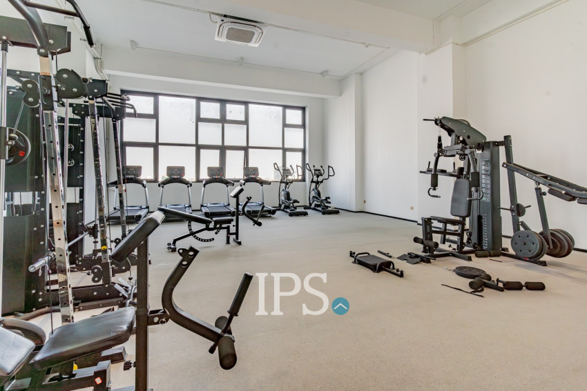 45 Sqm Studio Condo For Rent - Wealth Mansion, Chroy Changvar, Phnom Penh