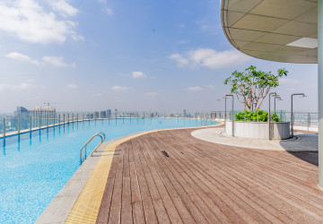 45 Sqm Studio Condo For Rent - Wealth Mansion, Chroy Changvar, Phnom Penh thumbnail