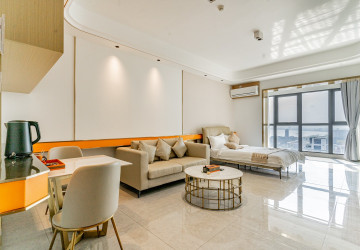 45 Sqm Studio Condo For Rent - Wealth Mansion, Chroy Changvar, Phnom Penh thumbnail