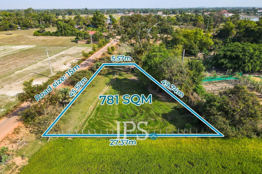 781 Sqm Land For Sale - Sambour, Siem Reap