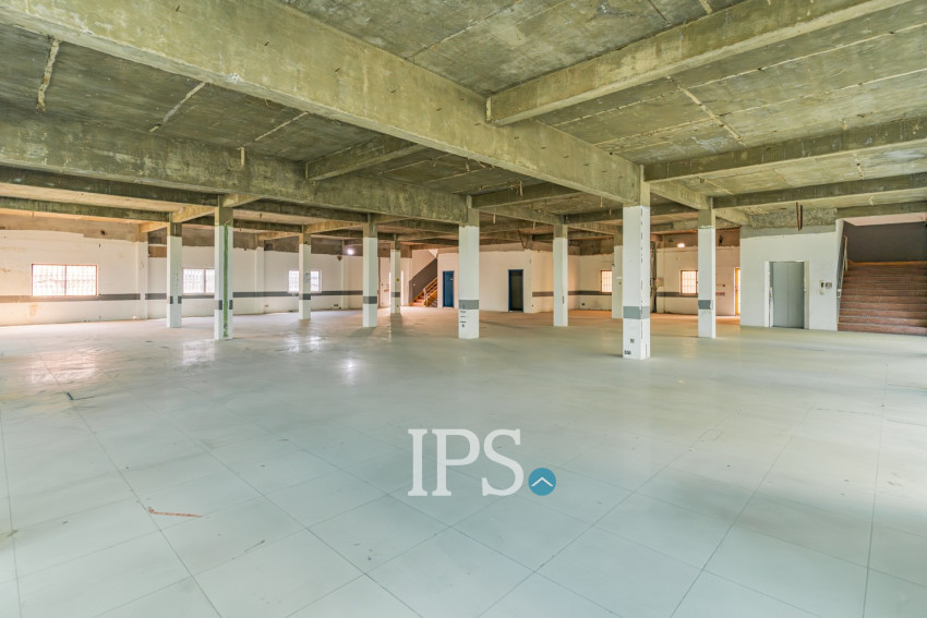 6 Storey Commercial Building For Rent - Boeung Trabek, Phnom Penh