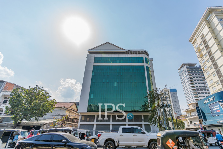 6 Storey Commercial Building For Rent - Boeung Trabek, Phnom Penh