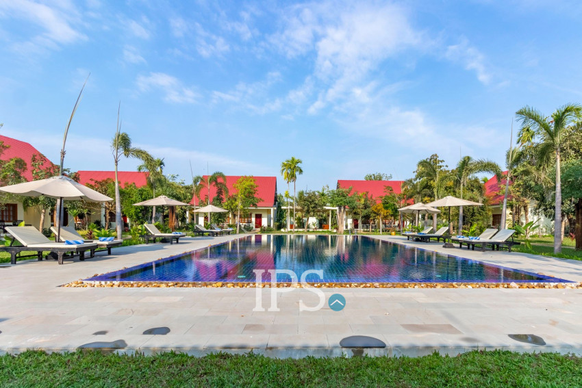 18 Room Boutique Hotel For Rent - Svay Dangkum, Siem Reap