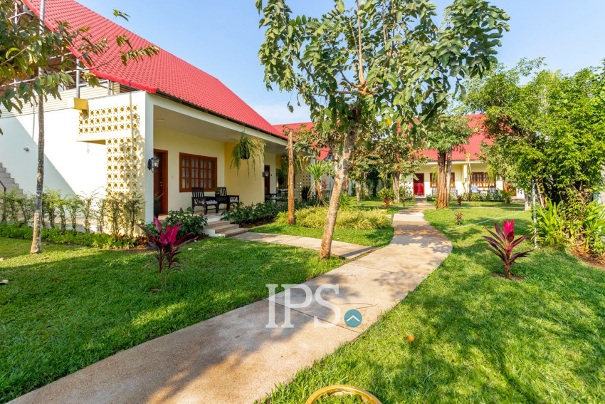 18 Room Boutique Hotel For Rent - Svay Dangkum, Siem Reap