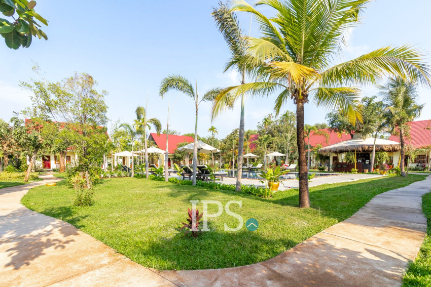 18 Room Boutique Hotel For Rent - Svay Dangkum, Siem Reap