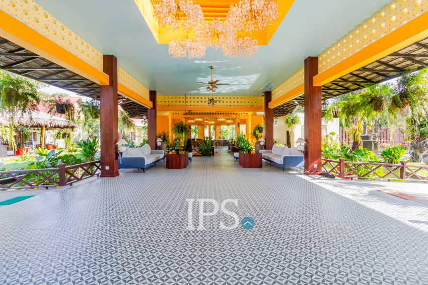 18 Room Boutique Hotel For Rent - Svay Dangkum, Siem Reap