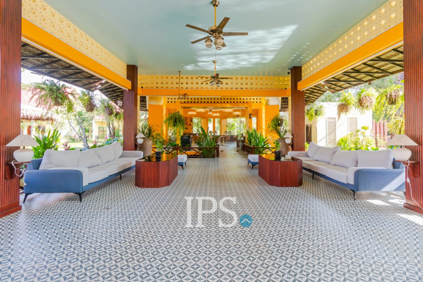 18 Room Boutique Hotel For Rent - Svay Dangkum, Siem Reap