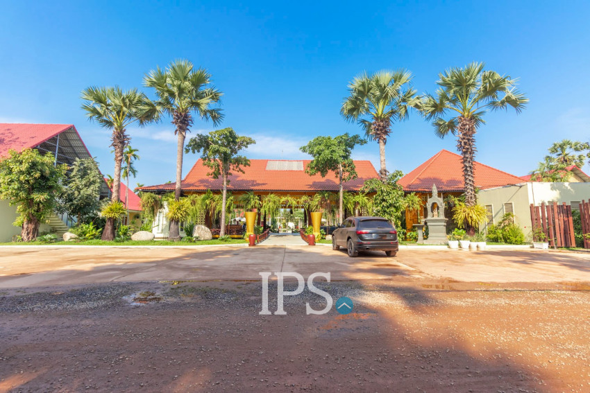 18 Room Boutique Hotel For Rent - Svay Dangkum, Siem Reap