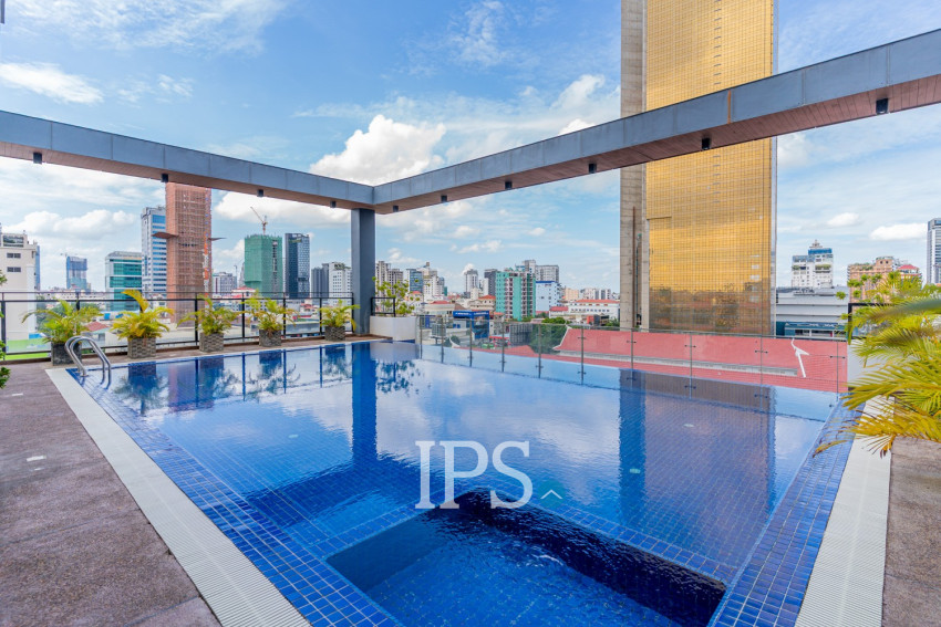 Duplex 2 Bedroom Serviced Apartment For Rent - BKK 2, Phnom Penh