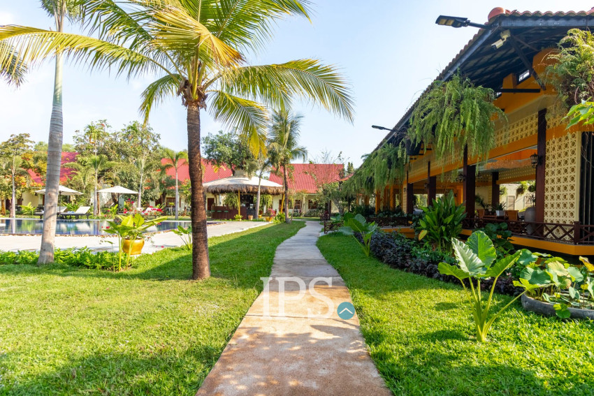 18 Room Boutique Hotel For Sale - Svay Dangkum, Siem Reap