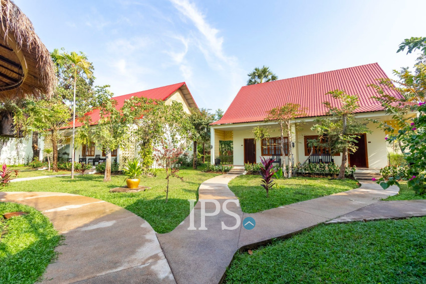 18 Room Boutique Hotel For Sale - Svay Dangkum, Siem Reap