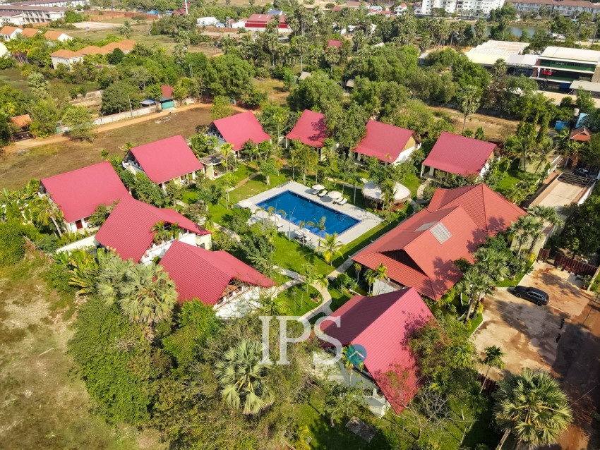 18 Room Boutique Hotel For Sale - Svay Dangkum, Siem Reap