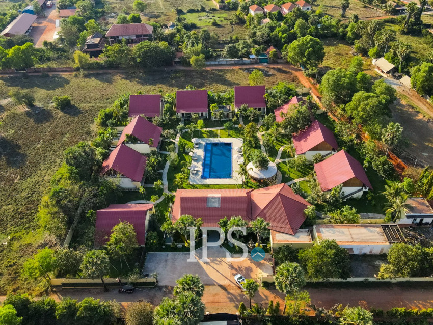 18 Room Boutique Hotel For Sale - Svay Dangkum, Siem Reap