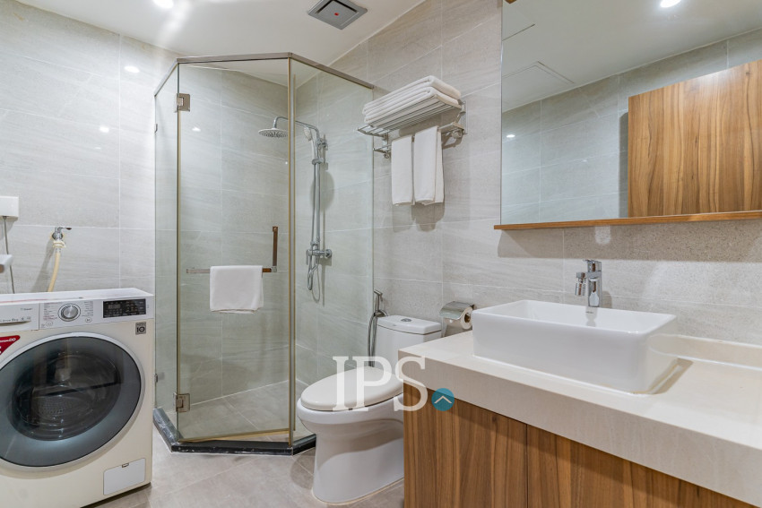 1 Bedroom Serviced Apartment For Rent - Tonle Bassac, Phnom Penh