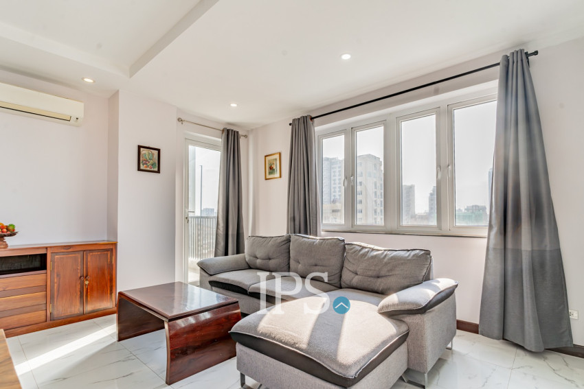 2 Bedroom Serviced Apartment For Rent - Beoung Prolit, Phnom Penh