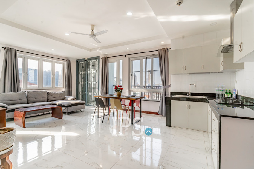 2 Bedroom Serviced Apartment For Rent - Beoung Prolit, Phnom Penh
