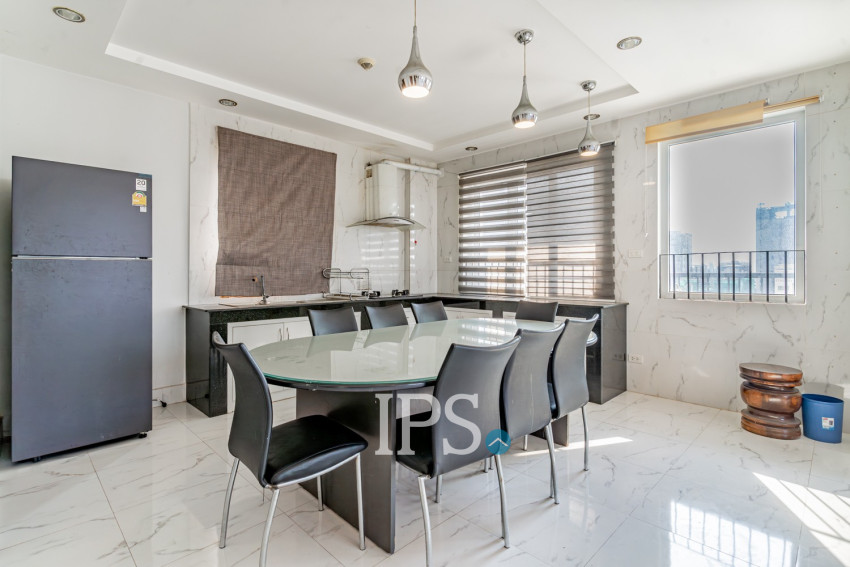 3 Bedroom Serviced Apartment For Rent - Beoung Prolit, Phnom Penh