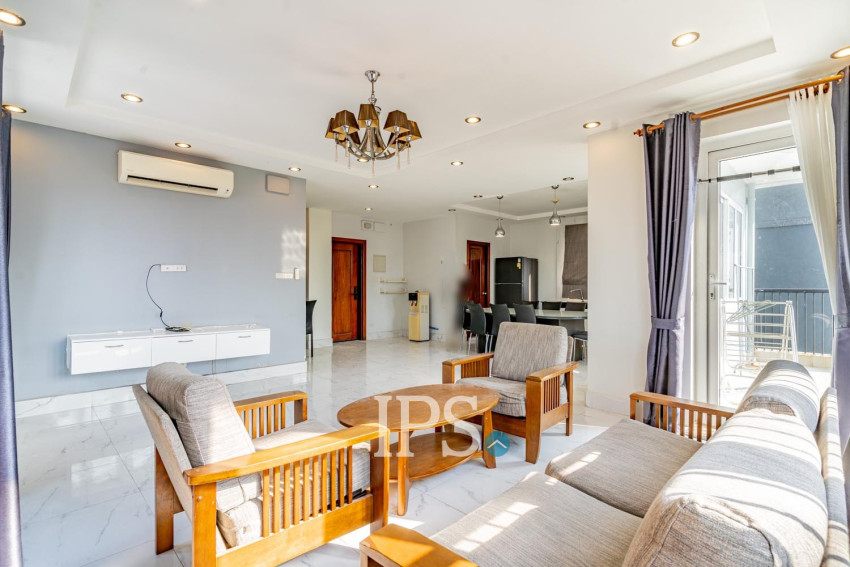 3 Bedroom Serviced Apartment For Rent - Beoung Prolit, Phnom Penh