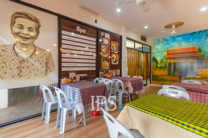 163 Sqm Retail Space For Rent - Sala Kamreuk, Siem Reap