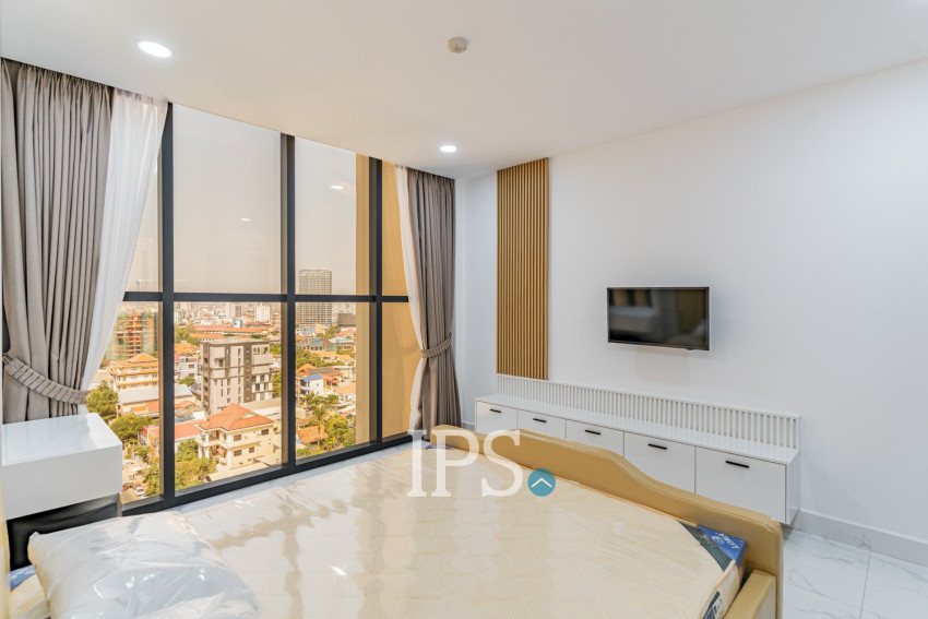 3 Bedroom Serviced Apartment For Rent - Boeung Kak 2, Phnom Penh
